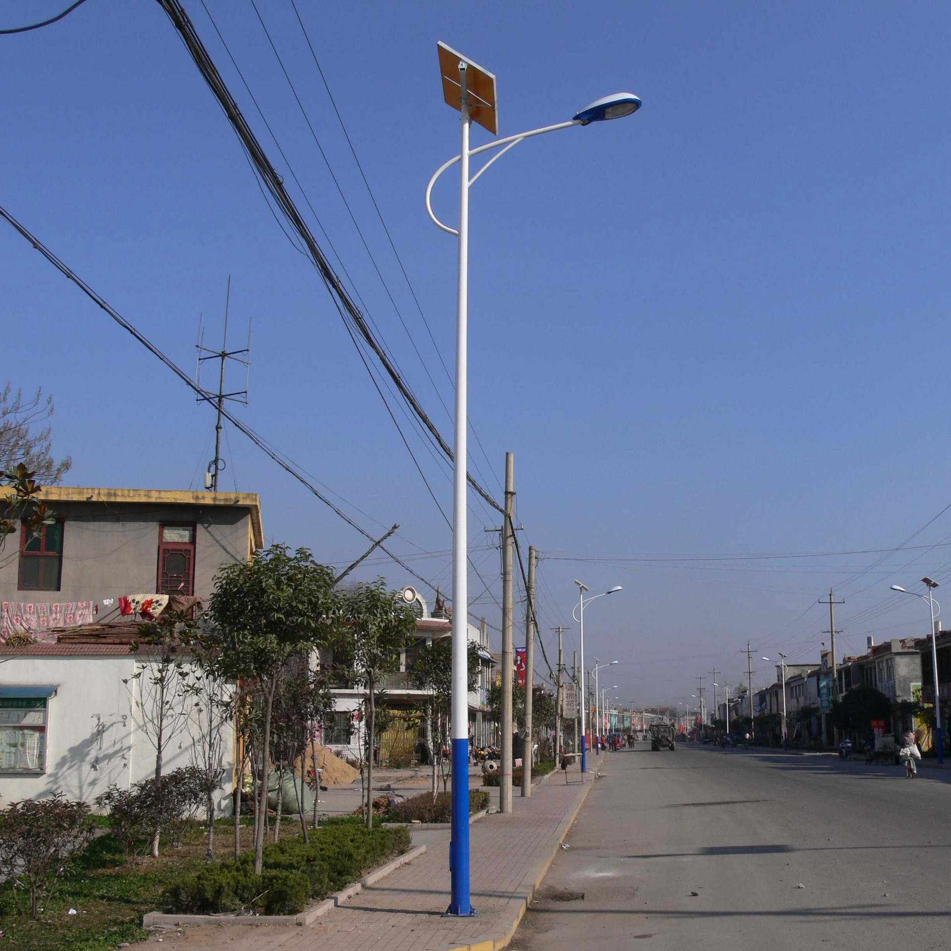 天津从长远来看，太阳能路灯更具成本效益